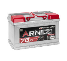 Аккумулятор ARNEZI DIN SMF 75 A/ч обратная R(+) 278x175x175 LB3 EN 720 A E1050750