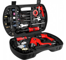 Набор пневмоинструмента DEKO DKPT61 Premium и аксессуаров 61 предмет в чемодане 018-1105