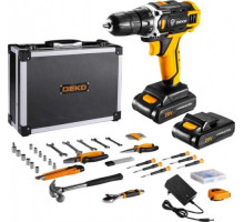 Набор аккумуляторного инструмента DEKO DKCD20FU-Li premium + дрель 063-4137