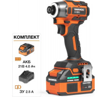 Винтоверт ударный аккумуляторный DAEWOO DAX 3021Li SET