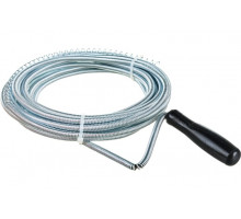 Ручной прочистной инструмент СИБРТЕХ L-5 м, D-6 мм трос для труб, 92462