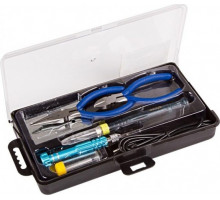 Набор для пайки REXANT П0168 №16 (usb-паяльник 8вт, кусачки, тонкогубцы, подста 12-0168