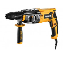 Перфоратор DEKO DKH1250W сетевой, доп. патрон, в кейсе, 1250 Вт 063-4366