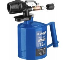 Лампа паяльная ЗУБР Профессионал САМОТЛОР с чугунным эжектором, 1,5 л 40650-1.5_z02