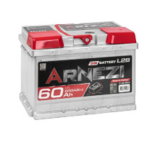 Аккумулятор ARNEZI DIN SMF 60 A/ч обратная R(+) 242x175x175 LB2 EN 600 A E1030600