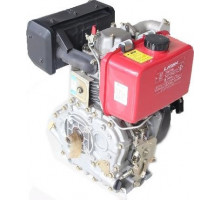 Дизельный двигатель LIFAN C186FD 6A 10 л.с. (вал 25 мм, 6А, электростартер) C186FD