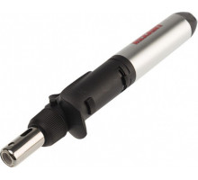 Паяльник REXANT П0501 с пьезоподжигом, газовый, 17мл, 2 насадки, блистер 12-0501