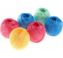 Набор шпагатов СИБРТЕХ 2 мм, L 60 м, MIX цветов полипропиленовых, 6 шт. 93884