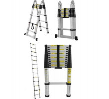 Лестница телескопическая АЛЮМЕТ ST 3.8 стальная 3.8 м